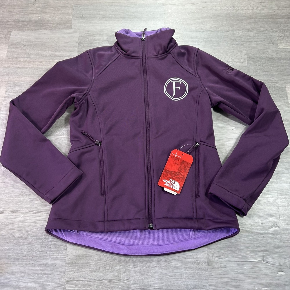NEW The North Face Ridgewall Softshell Jacket Womens Small Purple Windwall
